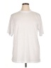 Unbranded Solid Ivory Short Sleeve Turtleneck Size XL - photo 1