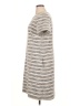 Ann Taylor Stripes Gray Casual Dress Size XL (tall) - photo 5