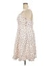 Hutch 100% Polyester Hearts Ivory Casual Dress Size 18 - photo 5