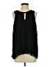 Sanctuary 100% Polyester Black Sleeveless T-Shirt Size S - photo 1