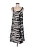J Valdi Tie-dye Black Gray Casual Dress Size L - photo 1