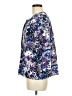 GNW 100% Polyester Purple 3/4 Sleeve Blouse Size M - photo 5
