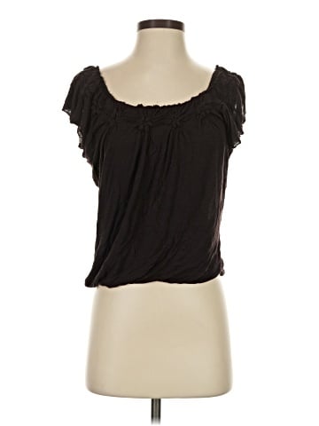 Bordeaux Short Sleeve Top (view 1)