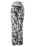 Assorted Brands Animal Print Silver Casual Pants Size M - photo 1
