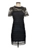 Unbranded 100% Polyester Black Cocktail Dress Size S (estimated) - photo 1