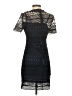 Unbranded 100% Polyester Black Cocktail Dress Size S (estimated) - photo 2
