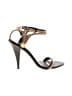Rebecca Minkoff Gold Black Sandals Size 9 - photo 1