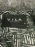 Vila 100% Polyester Graphic Gray Casual Dress Size S - photo 7