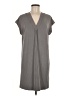 Max Jeans Solid Gray Casual Dress Size M - photo 1