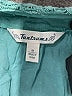 Tantrums 100% Rayon Teal 3/4 Sleeve Blouse Size M - photo 7