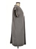 Max Jeans Solid Gray Casual Dress Size M - photo 4
