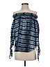 MICHAEL Michael Kors 100% Cotton Blue Sleeveless Blouse Size S - photo 1