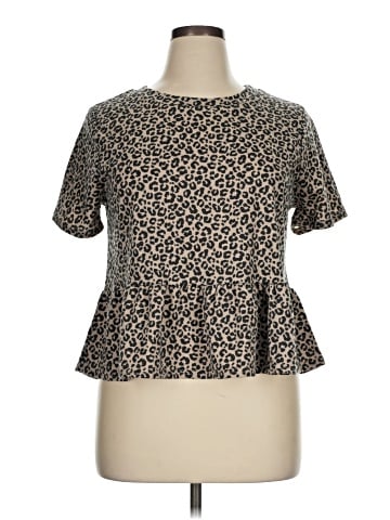 Jun & Ivy Short Sleeve Blouse (view 1)