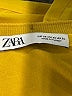 Zara Yellow 3/4 Sleeve Blouse Size XS - photo 7