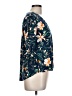 West K Blue 3/4 Sleeve Blouse Size L - photo 4