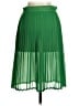 American Apparel 100% Polyester Solid Green Casual Skirt Size S - photo 2
