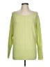Athleta 100% Cashmere Green Cashmere Pullover Sweater Size L - photo 1