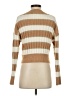 MNG Stripes Tan Pullover Sweater Size XS - photo 2