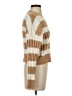 MNG Stripes Tan Pullover Sweater Size XS - photo 4