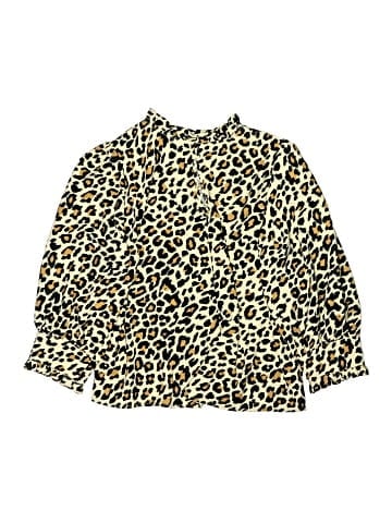 Scoop Long Sleeve Blouse (view 2)