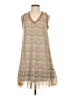 A'reve 100% Polyester Tan Cocktail Dress Size S - photo 1