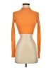 Zara Orange Long Sleeve Turtleneck Size S - photo 1