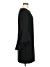 J Howard Solid Black Cocktail Dress Size 6 - photo 4