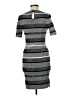 Cotton On 100% Polyester Stripes Gray Casual Dress Size M - photo 2