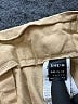 Shein 100% Cotton Solid Yellow Khaki Shorts Size L - photo 3