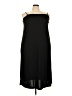 H&M 100% Polyester Solid Black Casual Dress Size XXL - photo 1