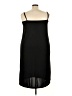 H&M 100% Polyester Solid Black Casual Dress Size XXL - photo 2