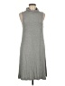 Cupio Solid Gray Casual Dress Size M - photo 1