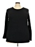 Torrid Black 3/4 Sleeve T-Shirt Size 3X Plus (3) - photo 1