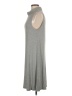 Cupio Solid Gray Casual Dress Size M - photo 5