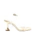 ASOS Metallic Metallic Gold Sandals Size 9 - photo 1
