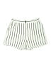 Ethereal Stripes Ivory Shorts Size S - photo 1