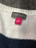 Vince Camuto Stripes Blue Pullover Sweater Size L - photo 7