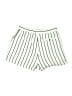 Ethereal Stripes Ivory Shorts Size S - photo 2