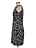 Ann Taylor LOFT Animal Print Black Cocktail Dress Size 4 - photo 5