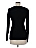 Caslon 100% Cotton Black Long Sleeve Top Size M - photo 2