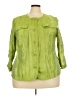 Ruby Rd. Green 3/4 Sleeve Blouse Size 22 - photo 1