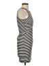 Aqua Stripes Black Casual Dress Size XS - photo 4