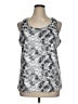Daisy Fuentes Silver Gray Tank Top Size XL - photo 1