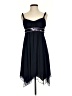 En Focus Studio 100% Polyester Blue Cocktail Dress Size 4 - photo 1