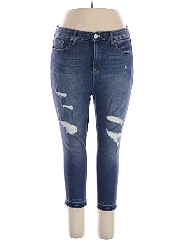 Pre-owned Torrid Jeans In Blue