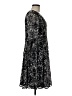 Julian Taylor 100% Polyester Paisley Black Cocktail Dress Size 8 - photo 4