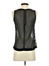 Living Doll 100% Polyester Silver Sleeveless Blouse Size XS - photo 2