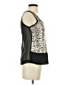 Living Doll 100% Polyester Silver Sleeveless Blouse Size XS - photo 4