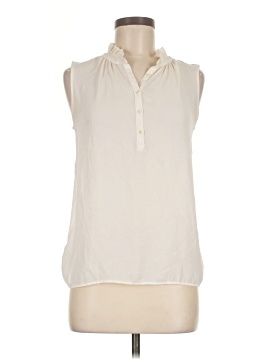 Ann Taylor Loft Sleeveless Button Down Shirt