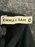 Emma & Sam 100% Rayon Black Short Sleeve Top Size S - photo 7